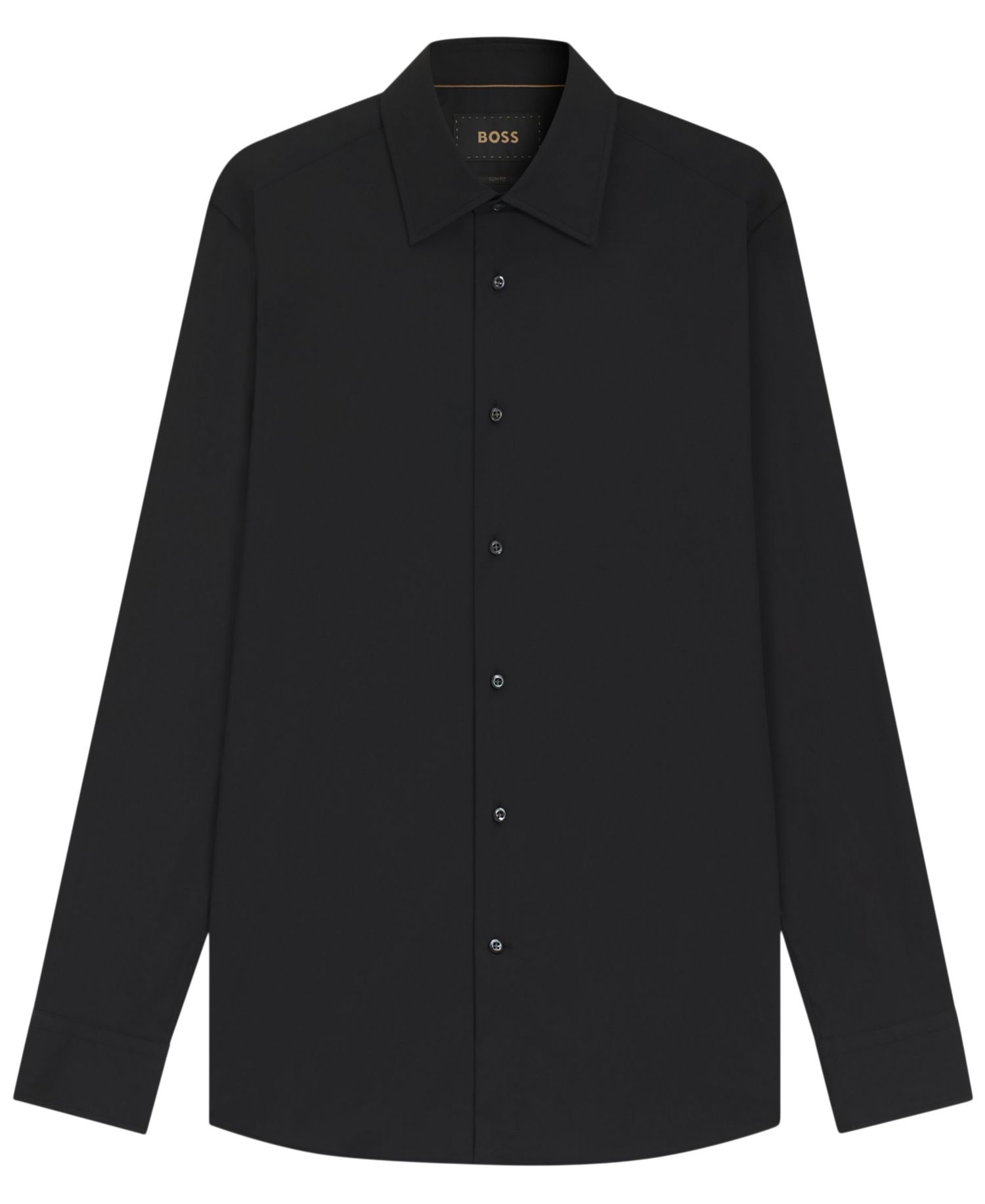 Men's Slim-Fit Poplin Dress Shirt