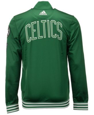 adidas Men's Boston Celtics On Court Warm Up Jacket - Macy's