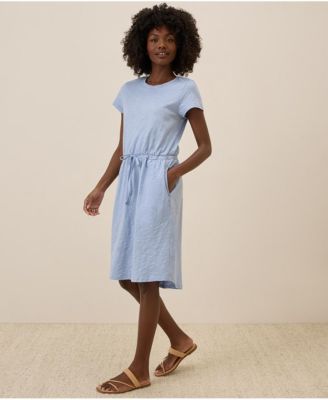 Women's Organic Cotton Relaxed Slub Weekend Dress