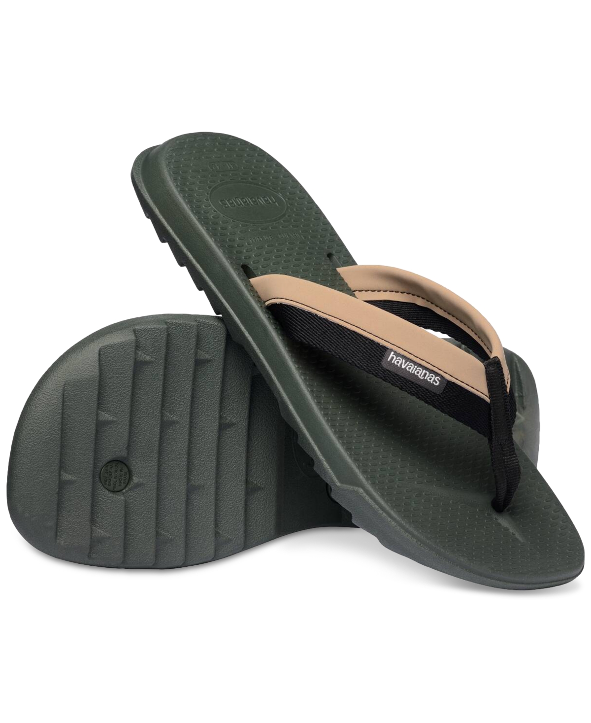 Havaianas Track Plus Flip Flop In Green