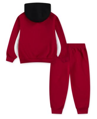 Little Boys 2-Piece Gametime Fleece Pullover Hoodie and Pants Set