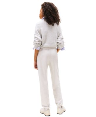 Women's High-Rise Cotton Crest Sweatpants