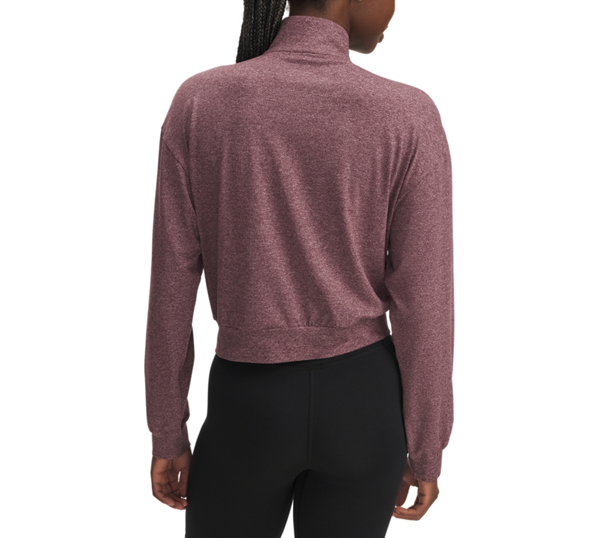 Under Armour Women's Motion Lounge Half-zip Pullover In Purple