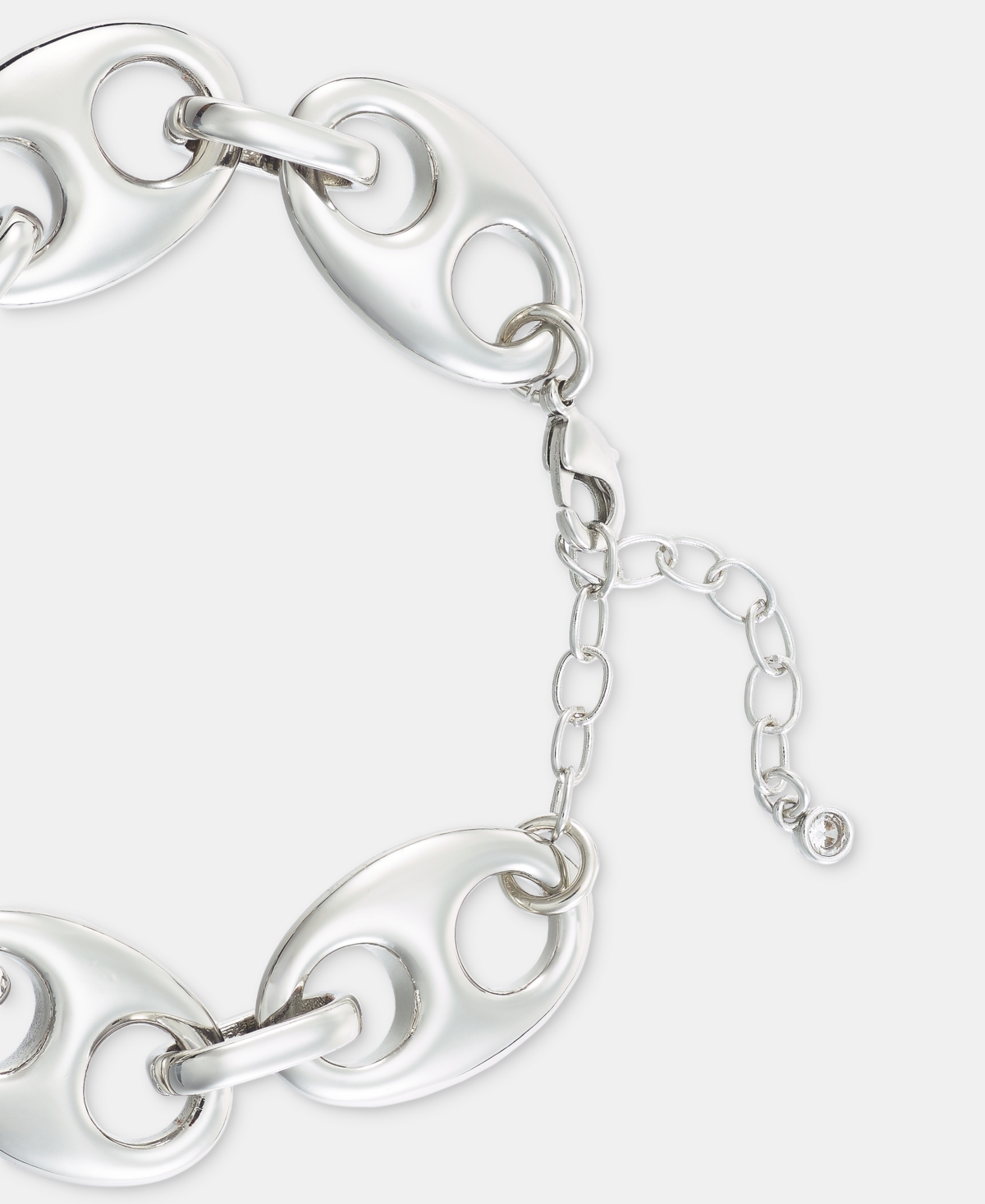 On 34th Large Mariner Link Bracelet, Macy's Exclusive In Silver