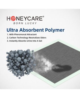 Carbon All-Absorb Puppy Training Pads Dog Potty Pads Absorb Eliminating Urine Odor, Jumbo-Size Charcoal Puppy Pad XL 28x34 inch, 80ct