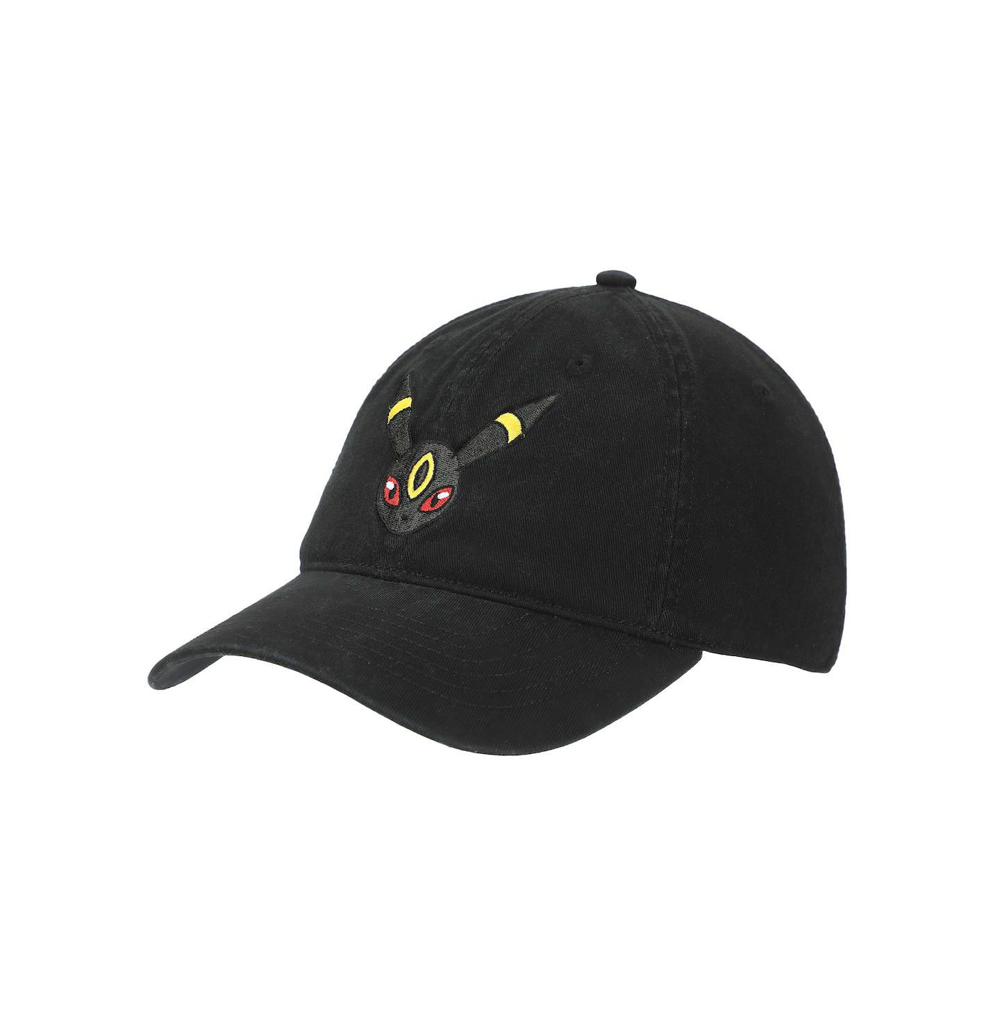Мужская кепка Pokemon Umbreon Face Black Unstructured — фото 1
