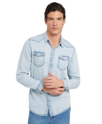 GUESS - Men's Truckee Denim Shirt