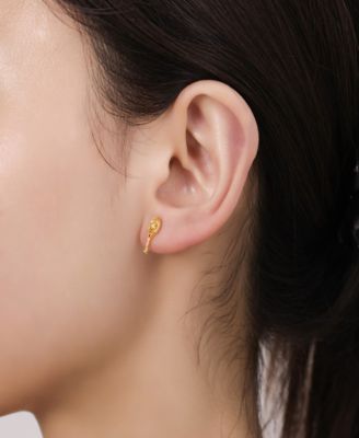 Mickey Mouse Cubic Zirconia Tennis Earring Set