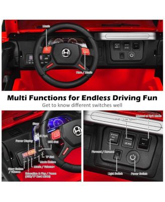 12V 2 Seater Kids Ride On Car with Storage Room