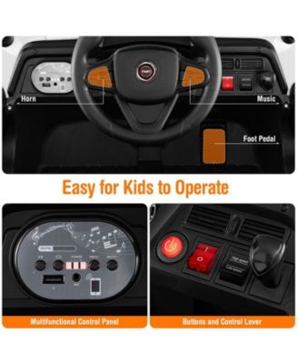 12V Kids Ride on Truck with 3 Speeds and Reverse Forward Function