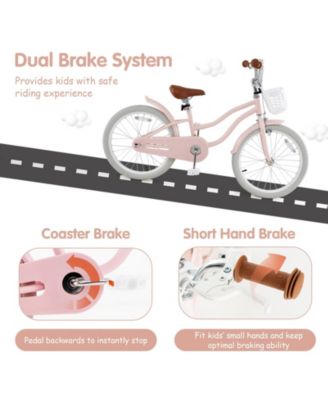 20 Inch Children Bicycle Adjustable Kids Bike with Double Brake System