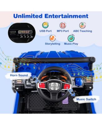 12V Battery Powered Electric Vehicle with Remote Control and 3 Speeds