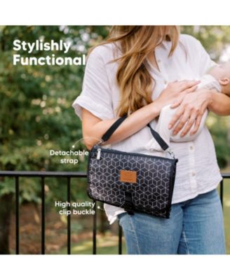 Ezee Diaper Changing Pad, Portable Diaper Changing Mat, Waterproof Foldable Diaper Changing Pad