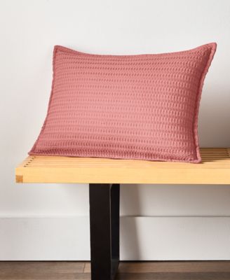 Seersucker Decorative Pillow, 14" x 20", Exclusively at Macy's
