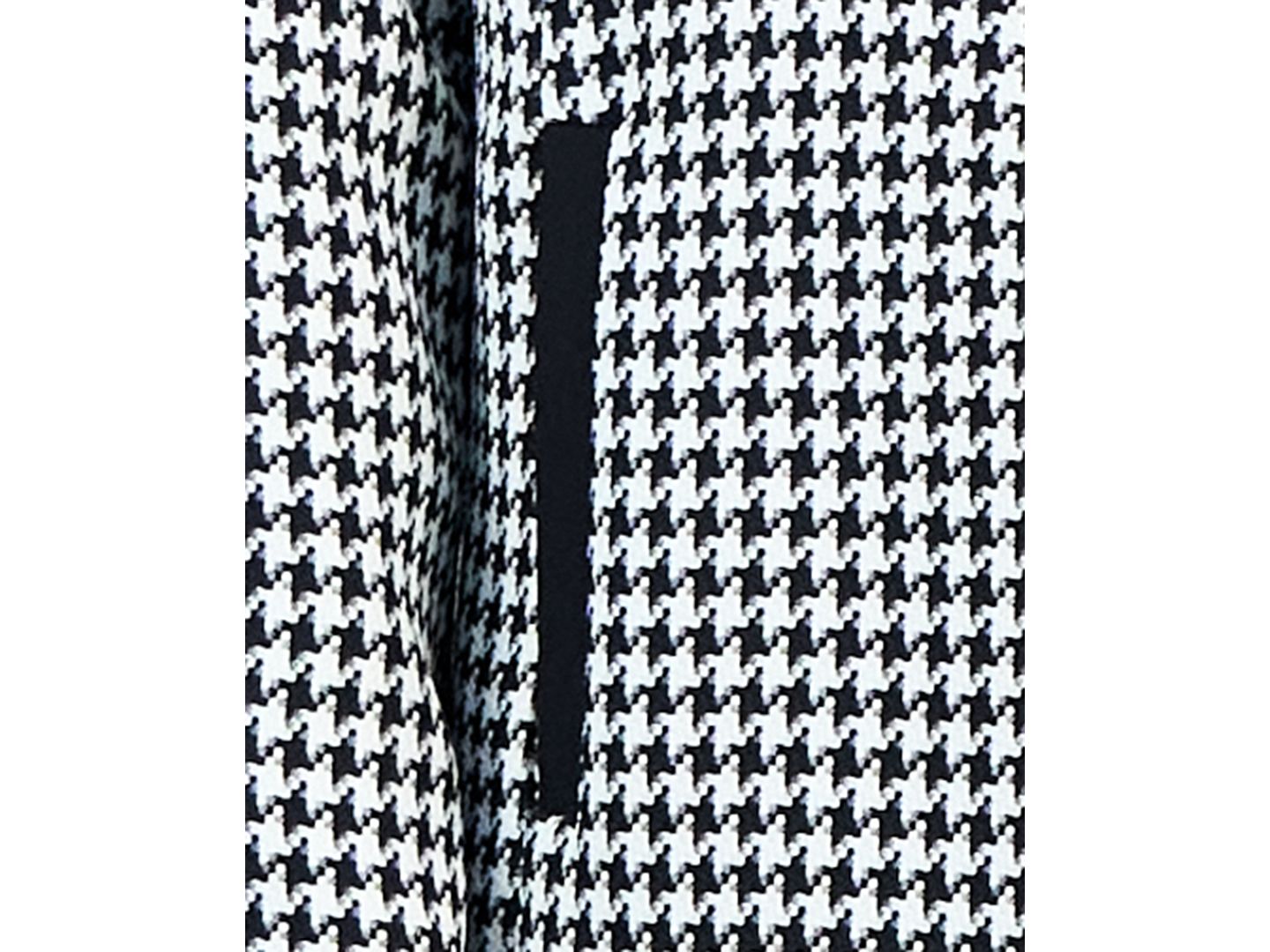Женские платья Le Suit Houndstooth Topper Jacket & Sleeveless 2 Piece Dress Suit, цвет: Чёрный / Белый — фото 4