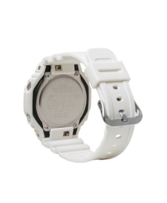 Men's White Resin Watch, 45.4mm