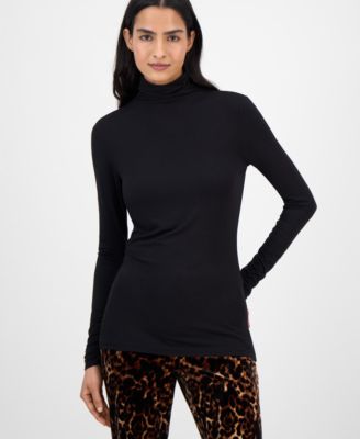 Anne Klein - Women's Long-Sleeve Turtleneck