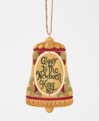 Rotating Holy Family In Bell Hanging Ornament