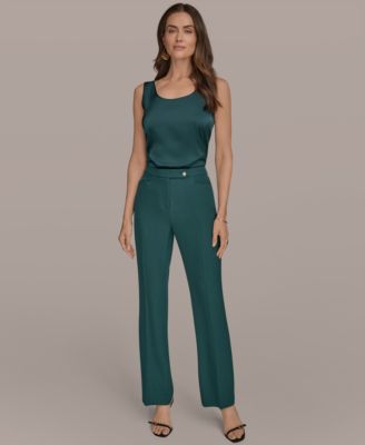 Women's Straight-Leg Pants, Regular & Petites