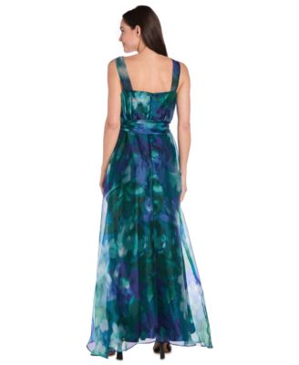 Petite Sleeveless Bow-Tie A-Line Dress