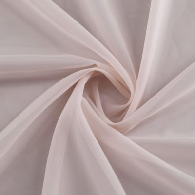 Hotel Lux 2 Piece Rose Pink Rod Pocket Sheer Curtain Panels