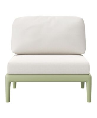 Modern Polypropylene Resin 3 Seat Outdoor Patio Sofa