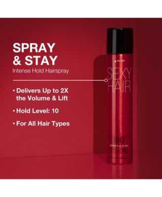 SexyHair Big Spray and Stay Intense Hold Hairspray 9 oz