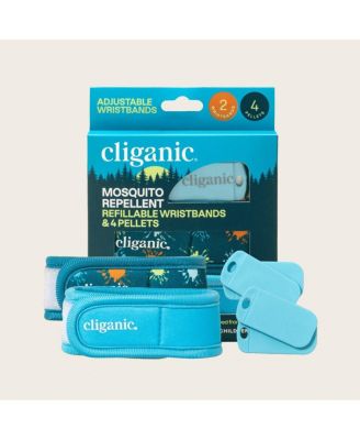 Mosquito Repellent Refillable Wristbands - 1PK & 2 Refills