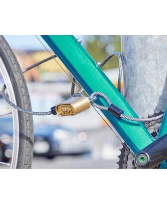 6ft x 1/4" Flexible Steel Loop Cable, Heavy Duty Vinyl Wrap for Corrosion Protection