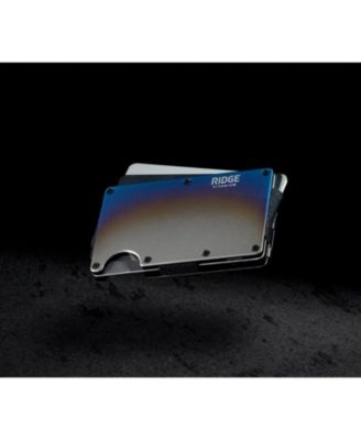 Men's RIDGE WALLET - Burnt Titanium: Money Clip