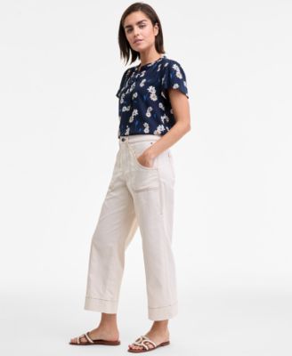 Women's High Rise Wide-Leg Jeans