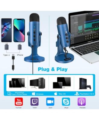 Gaming USB Microphone k66b and d65w Furry Cover