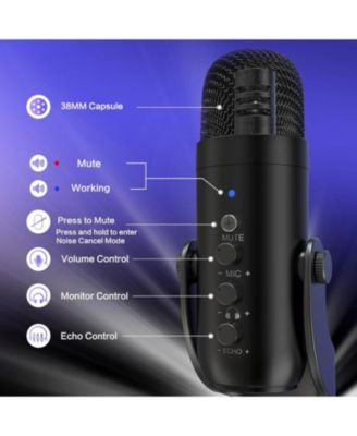 Gaming USB Microphone k66 and d65w Furry Cover