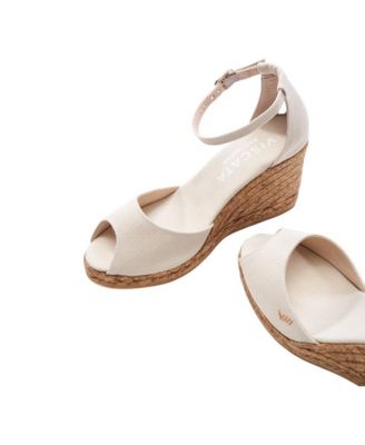 Aiguafreda Canvas Espadrille Sandal Wedges