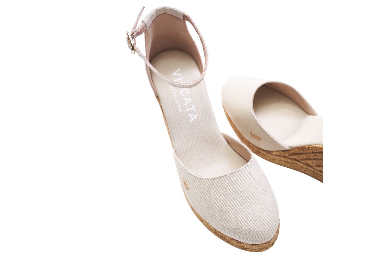 Women's Estartit Canvas Espadrille Wedges Ankle Strap
