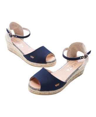 Cavall Canvas Espadrille Sandal Wedges
