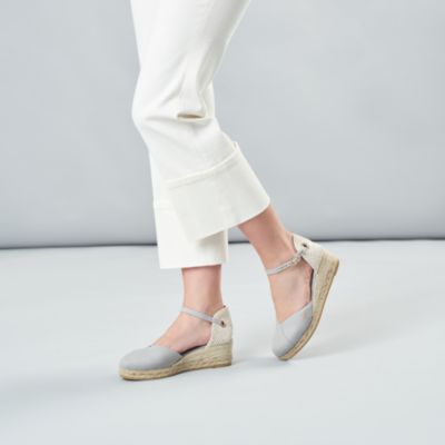 Pubol Canvas Espadrille Wedges