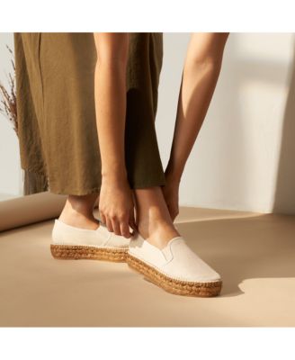 Castell Canvas Espadrille Platforms