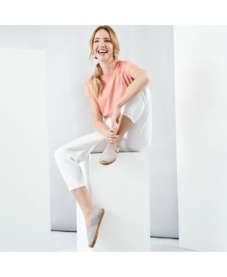 Women's Barceloneta Canvas Espadrille Flats Slip on