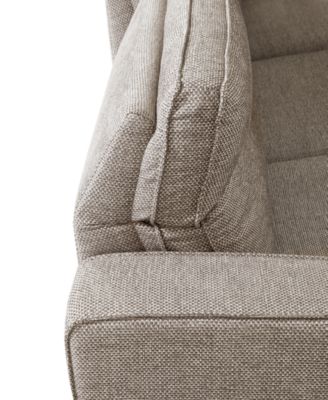 Miren 3-Pc. Fabric Sectional with 2 Power Headrest Recliners, Exclusively at Macy's