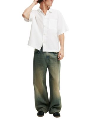 Мужская рубашка Eli с коротким рукавом из ХЛОПКА