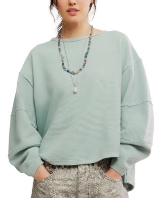 Women's Total Eclipse Ribbed Dolman-Sleeve T-Shirt