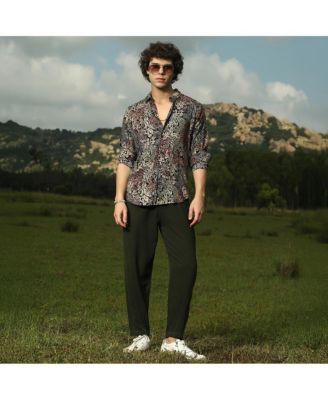 Men's Multicolour Regal Foliage Shirt