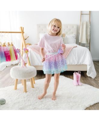 Baby Girls Sparkling Mermaid Tutu Skirt