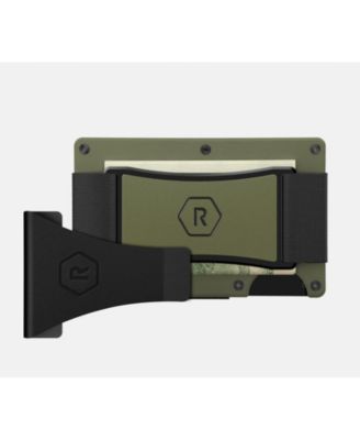 Мужской КОШЕЛЕК The Ridge RIDGE - Матовый оливковый - Зажим для денег