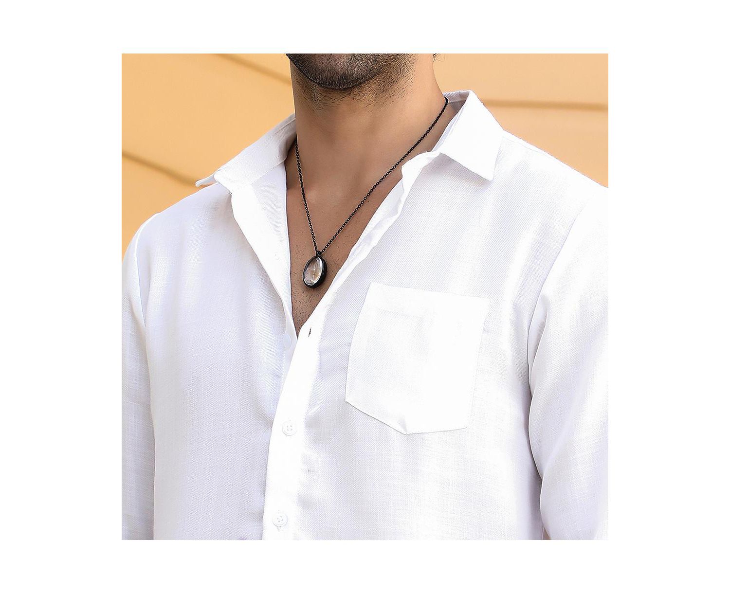 Men's Ombre-Plunge Regular Shirt