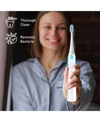 Water Flosser & Sonic Rechargeable Toothbrush Bundle - Complete Oral Care System with UV Sanitizing Function
