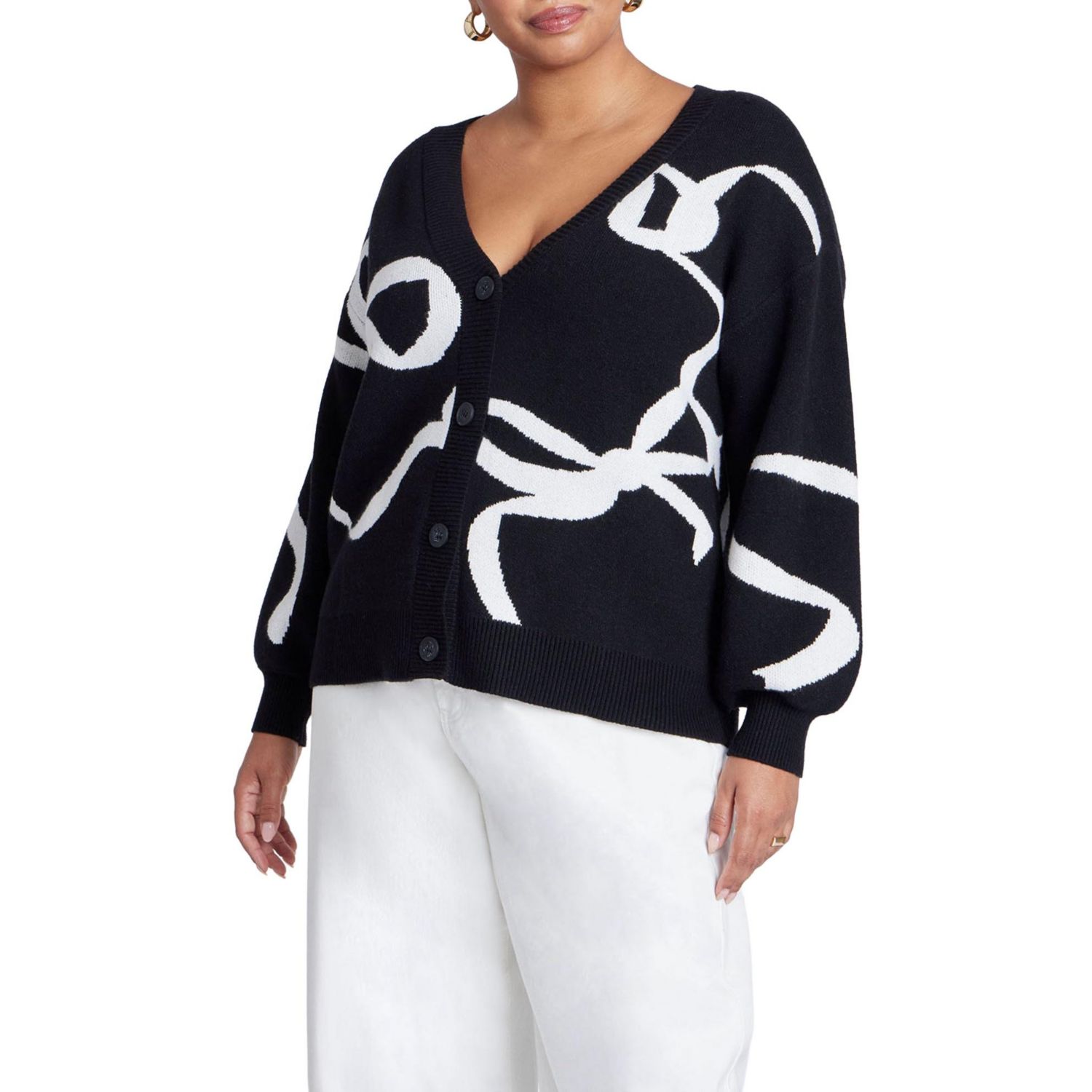 Women's Intarsia Cardigan