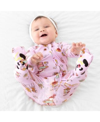 Baby Boys or Baby Girls Tea Party Convertible Footie