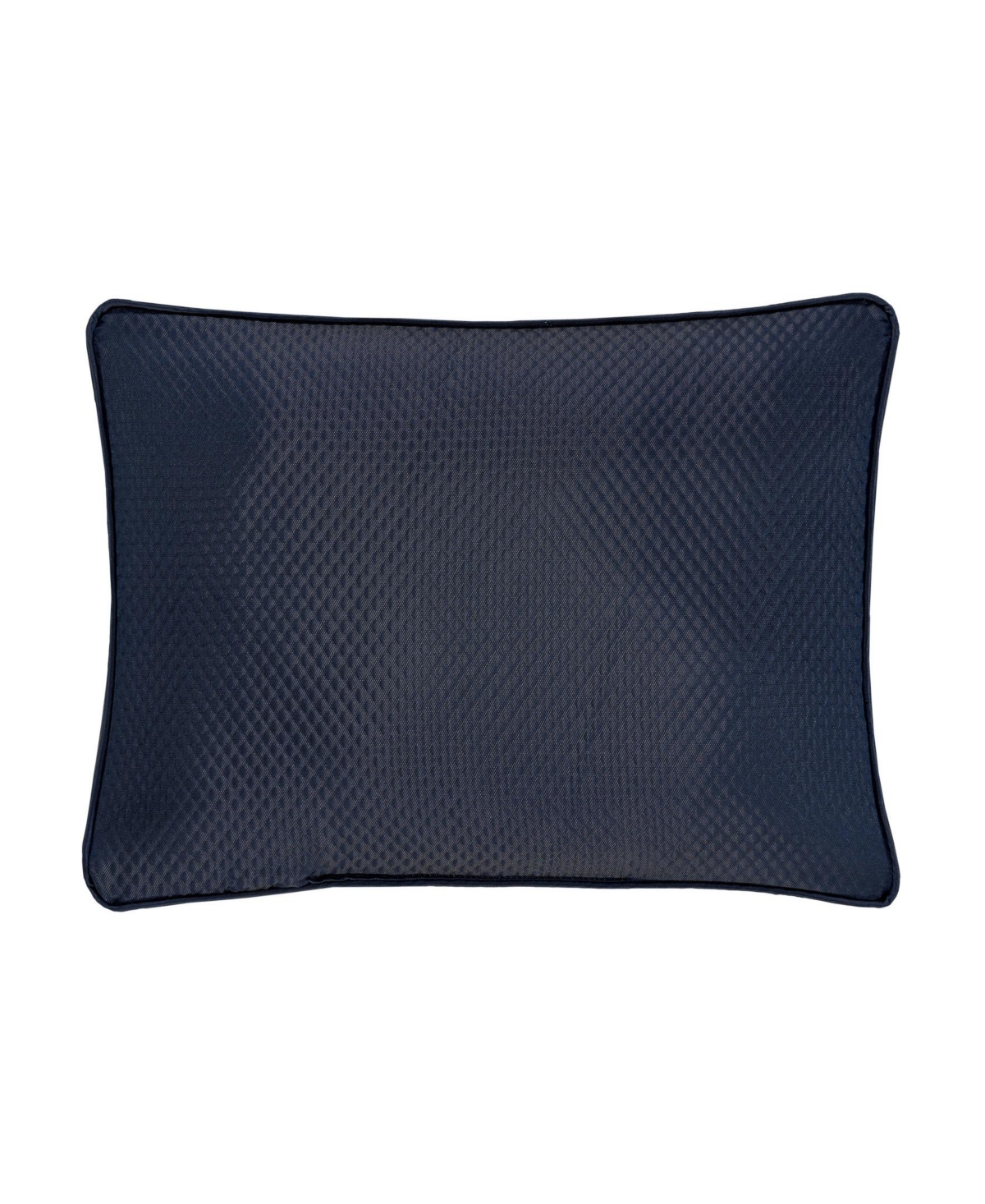 J Queen New York Excelsior Boudoir Decorative Pillow, 13" X 21" In Blue